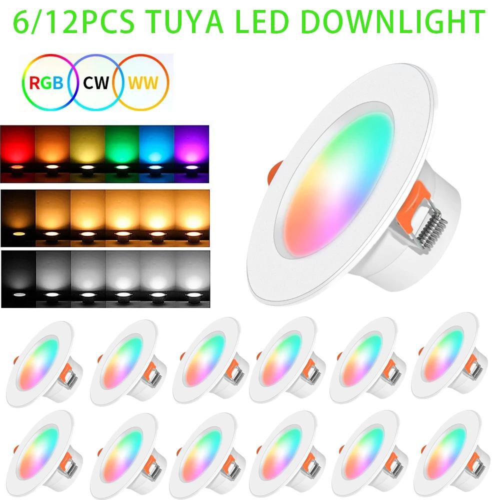  Ʈ LED ٿƮ, AC85-265V   LED ƮƮ, RGB + CW + WW  , Ʈ  ۵, 10 W, 15W, 6 , 12 